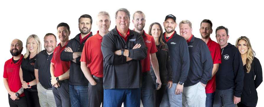 DT-STAND-UP The Team at Donovans Auto & Tire Center